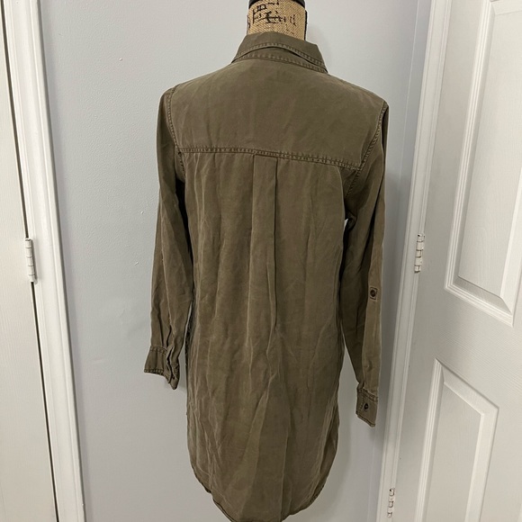Better Days Shirt DressThread & Supply EUC M - Picture 3 of 16